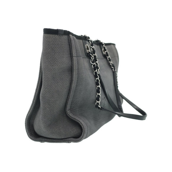 Chanel Bag Chain Deauville Tote - Picture 1 of 9